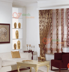 Chọn rèm cửa cho căn phòng tối màu