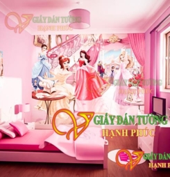 Mẫu giấy dán tường đẹp cho phòng trẻ em