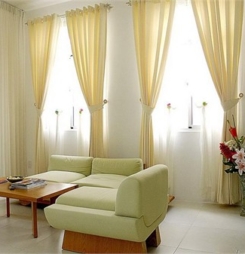 Văn phòng sang trọng với màn cửa cao cấp Hàn Quốc.