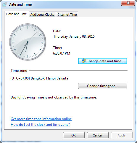 Tại sao laptop cứ phải cài lại ngày giờ?